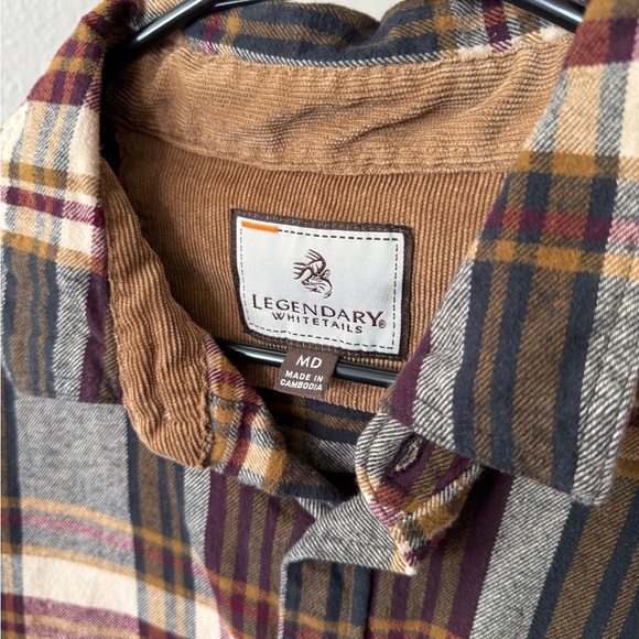 Brown/red flannel - Picture 3 of 3